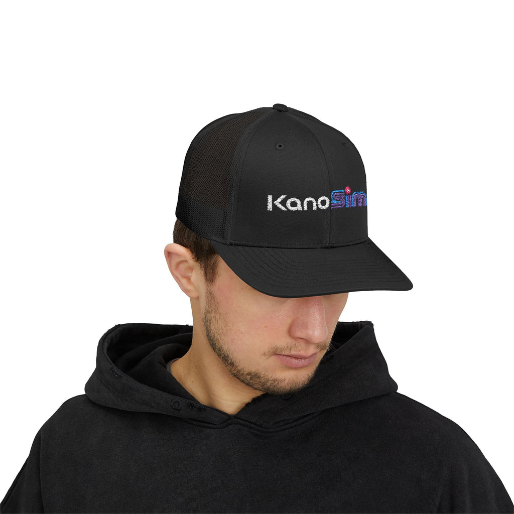 Trucker Cap - 'KanoSim' Embroidered Logo Snapback