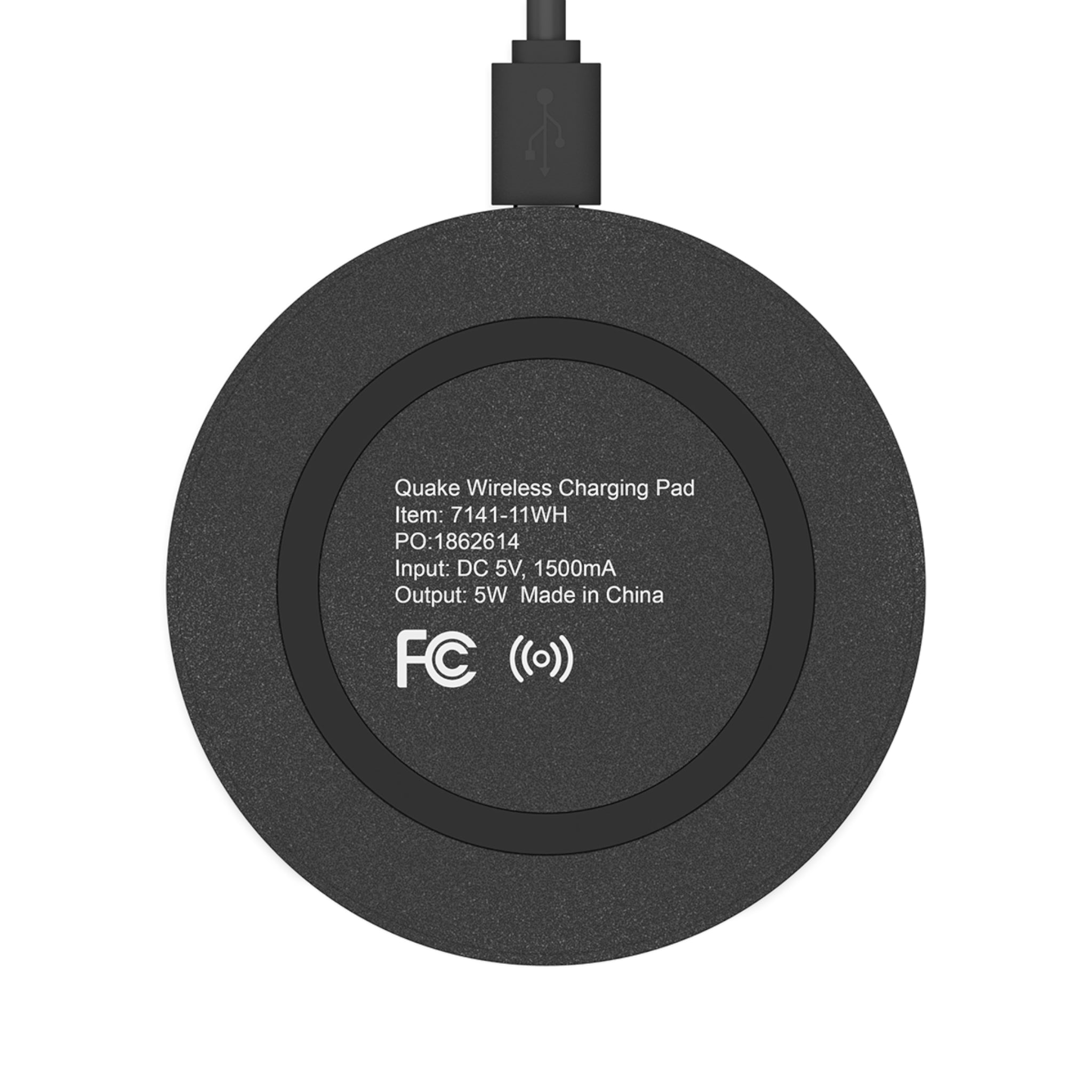 Wireless Charging Pad — Quake 5W Qi Fast Charger with KanoSim Logo
