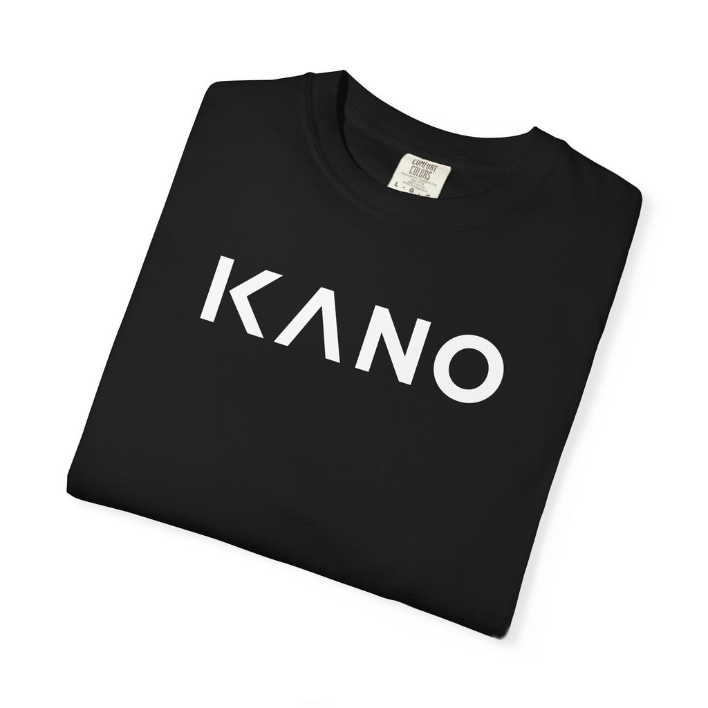 KANO Logo T-Shirt — Minimalist Black Graphic Tee