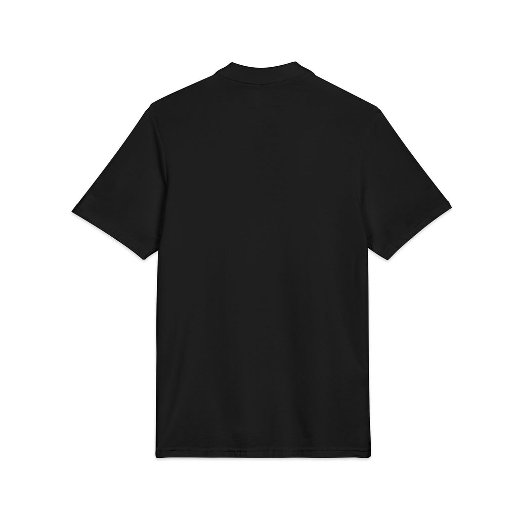 Embroidered Polo Shirt — Subtle Script Chest Logo