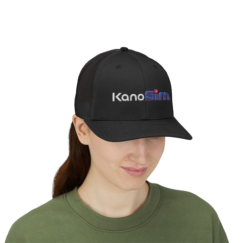 Trucker Cap - 'KanoSim' Embroidered Logo Snapback