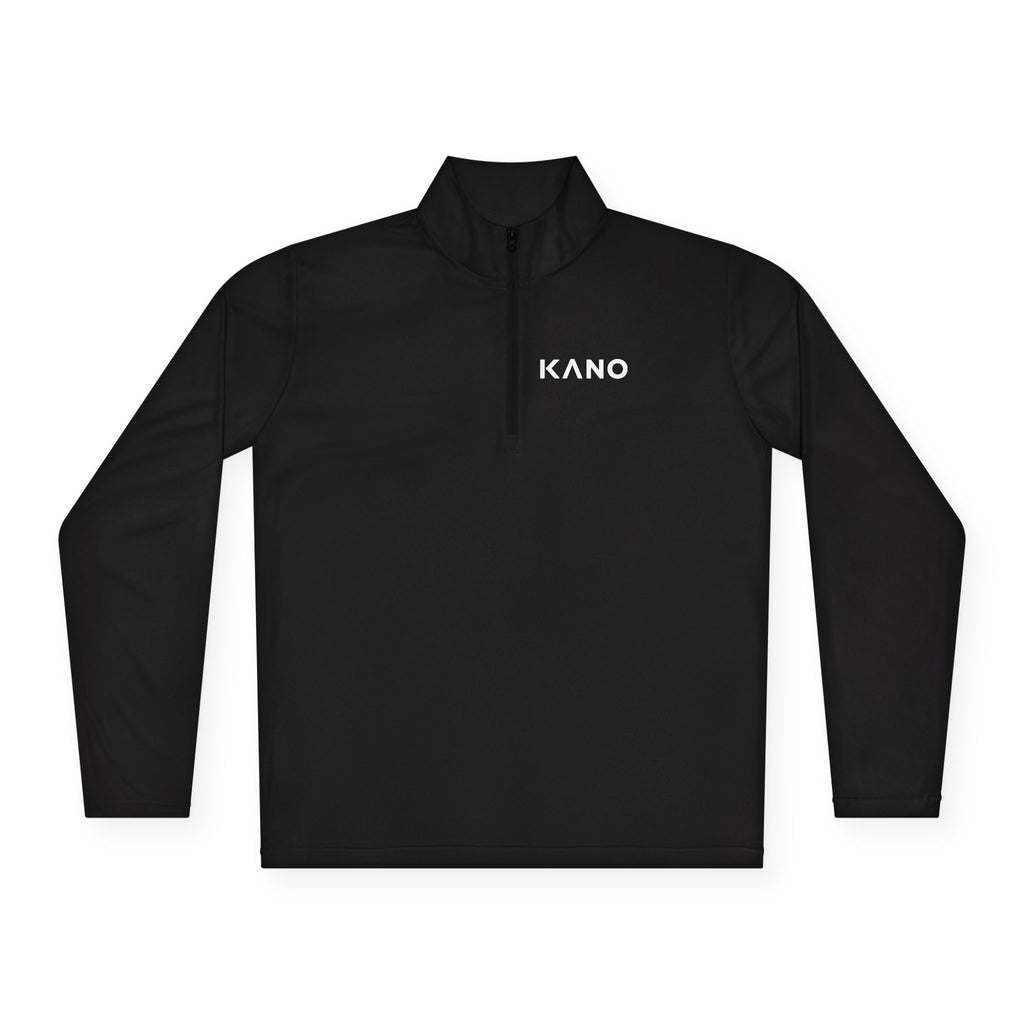 KANO Quarter-Zip Pullover — Minimal Logo Performance Pullover