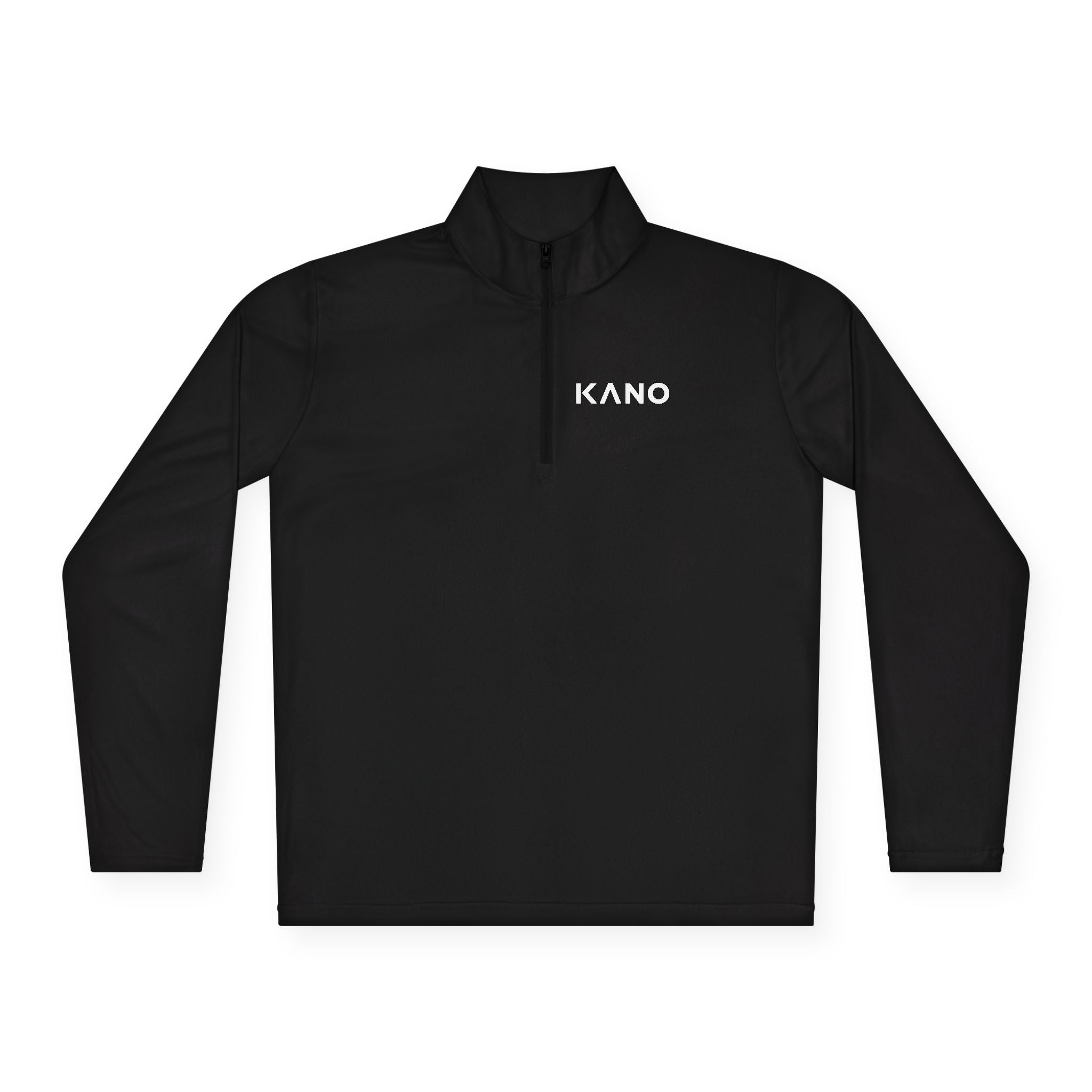 KANO Quarter-Zip Pullover — Minimal Logo Performance Pullover