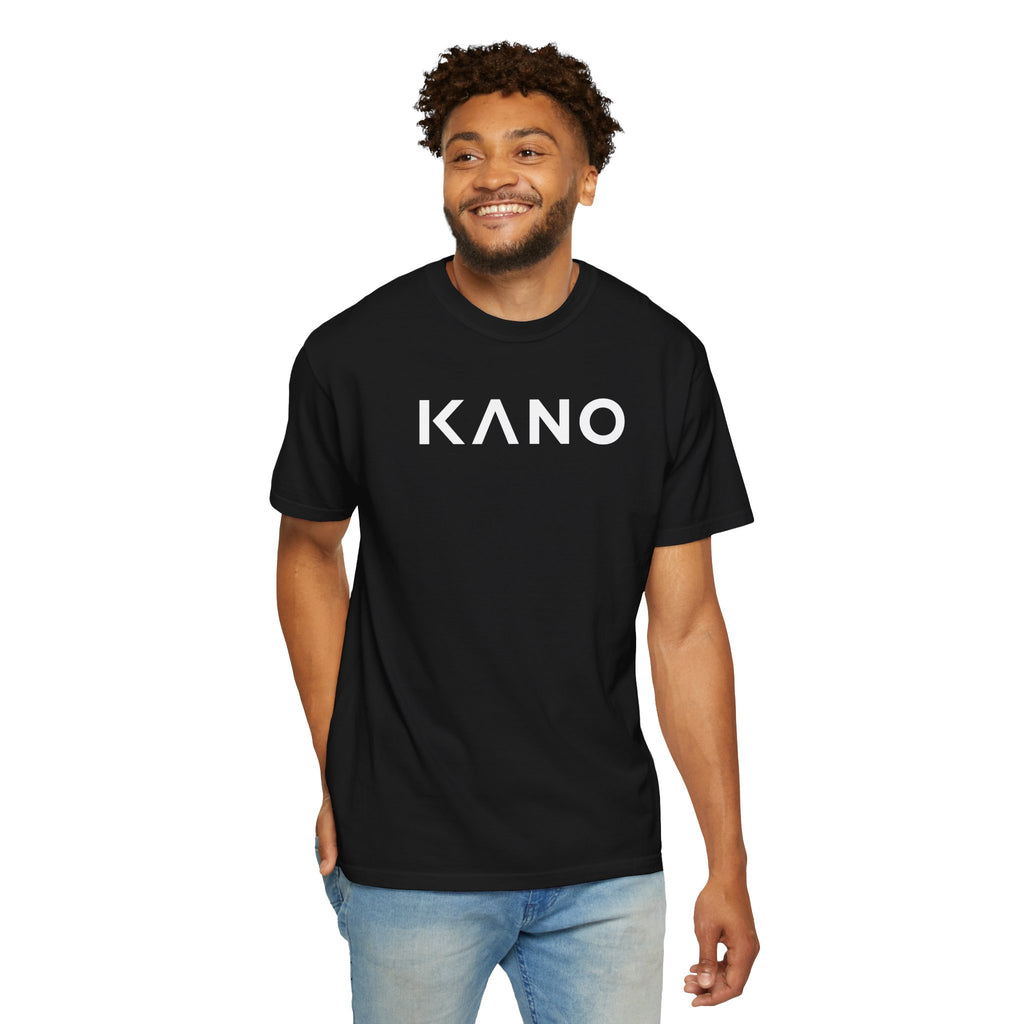 KANO Logo T-Shirt — Minimalist Black Graphic Tee